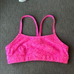 ALO YOGA Pink Sports Bra